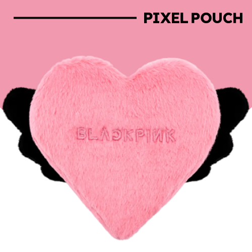 DEADLINE TOUR] BLACKPINK CHARACTER FABRIC COLLECT BOOK – PIXEL POUCH
