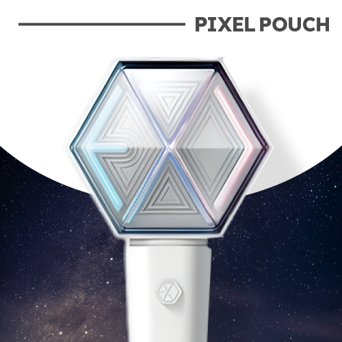 EXO Official Fanlight Ver.3.0 – PIXEL POUCH