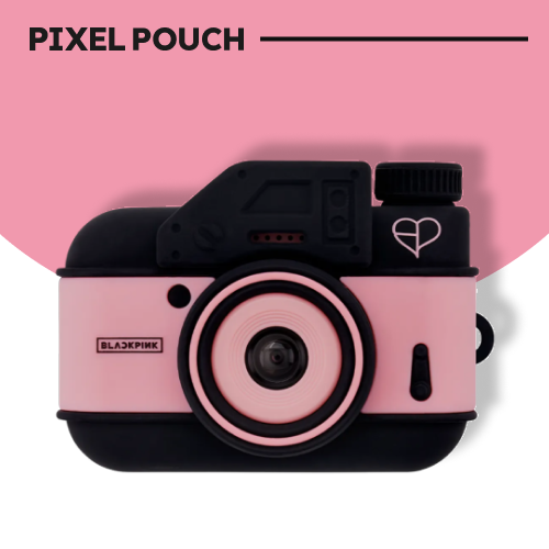 BLACKPINK ソウルコン DEADLINE ミニカメラ DEADLINE TOUR] BLACKPINK MINI CAMERA – PIXEL POUCH