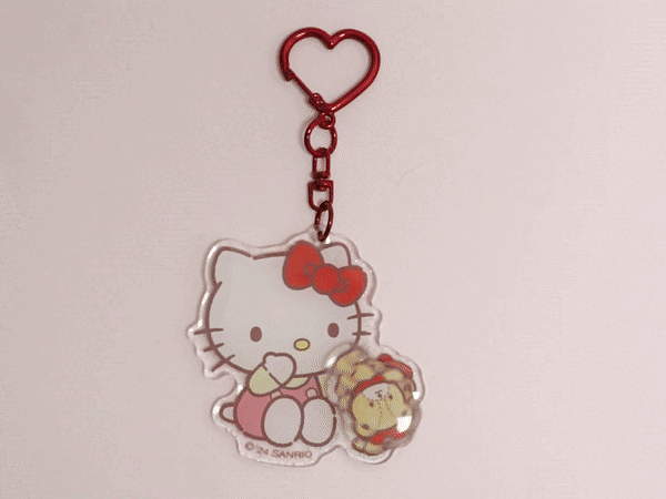 Sanrio Oficial | 🎀 HELLO KITTY SPINNER KEYRING
