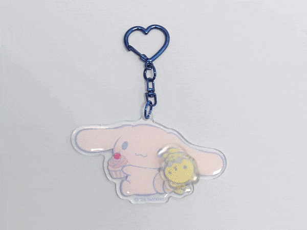 Sanrio Oficial | 💙 LLAVERO GIRATORIO CINNAMOROLL
