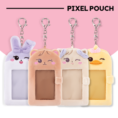 [DEADLINETOUR] BLACKPINK CHARACTER PLUSH PHOTOCARD HOLDER at PIXEL POUCH