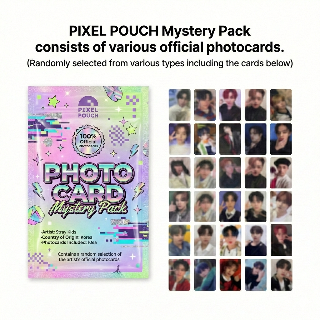Stray Kids Official Photocard Mystery Pack
