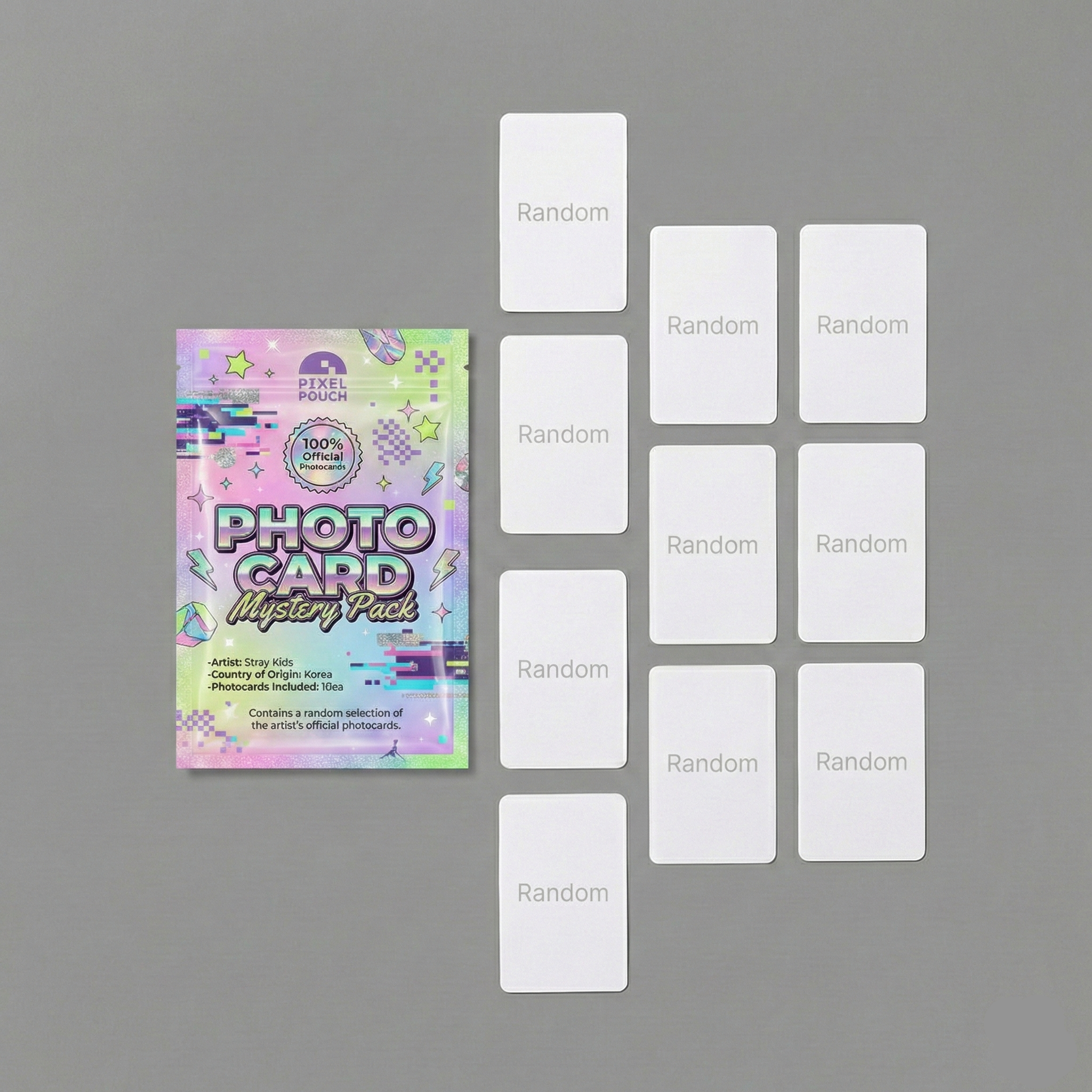 Stray Kids Official Photocard Mystery Pack