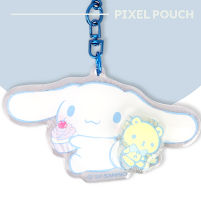 Sanrio Official | 💙 CINNAMOROLL SPINNER KEYRING at PIXEL POUCH