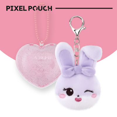 [DEADLINE TOUR] BLACKPINK Character Plush Face Keyring + Case '1 SET' detail image 6