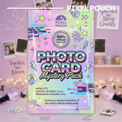 BTS Official Photocard Mystery Pack at PIXEL POUCH