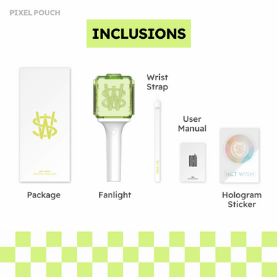NCT Wish Official Light Stick Fanlight.