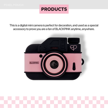 DEADLINE TOUR] BLACKPINK MINI CAMERA – PIXEL POUCH