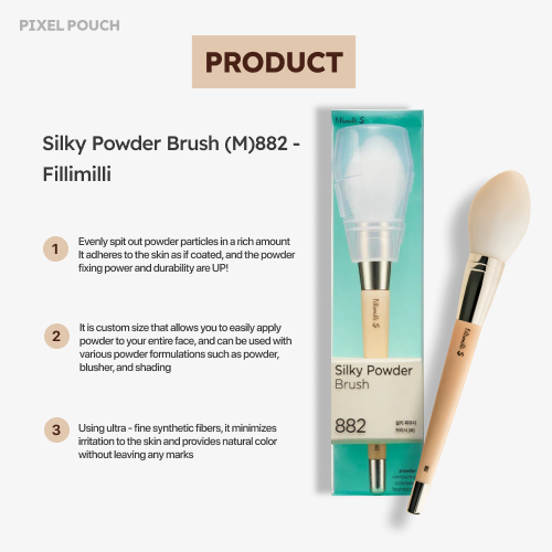 Fillimilli S Silky Powder Brush (M) 882.