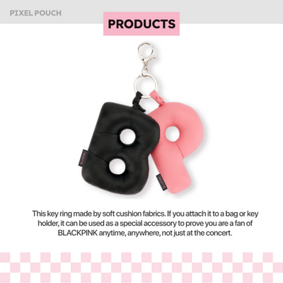 [DEADLINE TOUR] BLACKPINK CUSHION KEYRING detail image 3