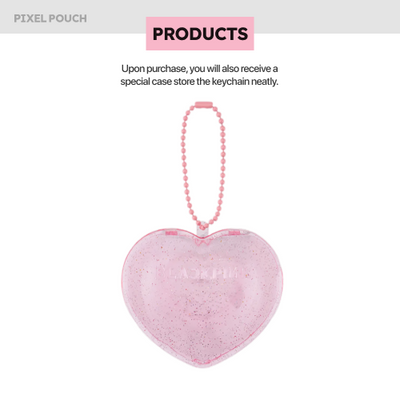 [DEADLINE TOUR] BLACKPINK Character Plush Face Keyring + Case '1 SET' detail image 4