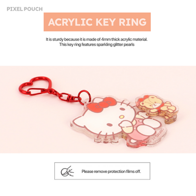 Sanrio Official | 🎀 HELLO KITTY SPINNER KEYRING detail image 4