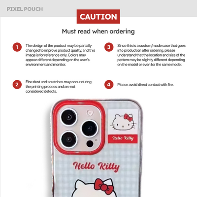 Hello Kitty Retro Camera Protection Keyring iPhone Case with Strap detail image 4