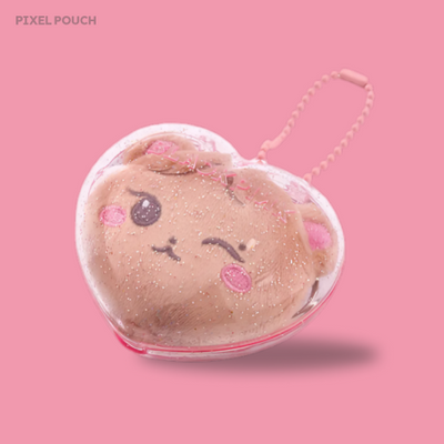 [DEADLINE TOUR] BLACKPINK Character Plush Face Keyring + Case '1 SET' detail image 5