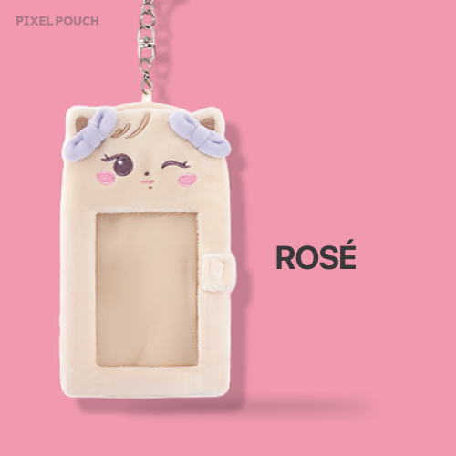 [DEADLINETOUR] PORTA PHOTOCARD PELUCHE BLACKPINK CHARACTER