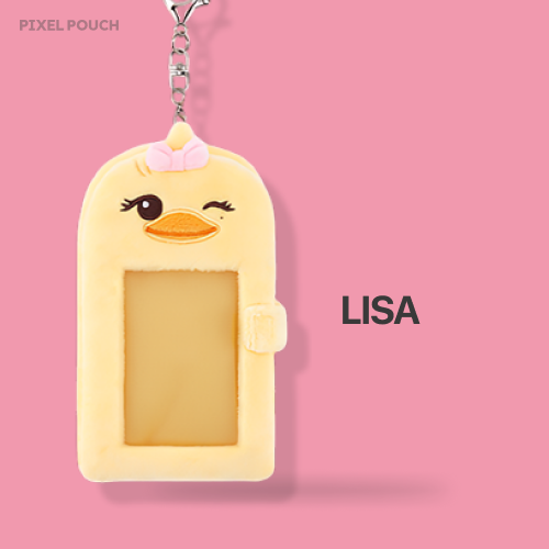 [DEADLINETOUR] PORTA PHOTOCARD PELUCHE BLACKPINK CHARACTER