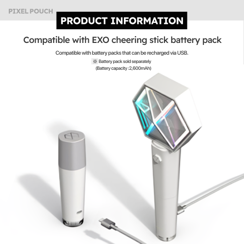 EXO Official Fanlight Ver.3.0 – PIXEL POUCH