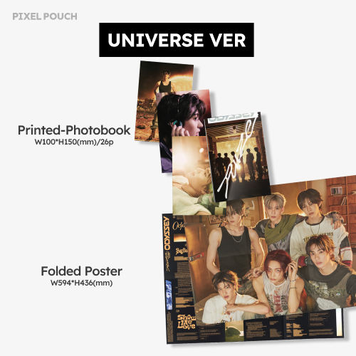 RIIZE – 1st Full Album: ODYSSEY [PACKAGE Ver.] Random 1 of 2 Versions.
