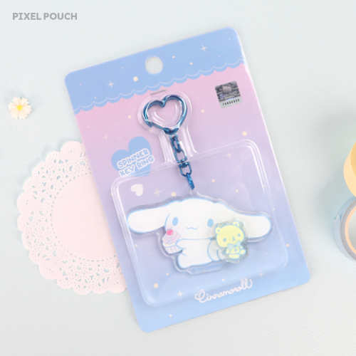 Sanrio Official | 💙 CINNAMOROLL SPINNER SCHLÜSSELANHÄNGER