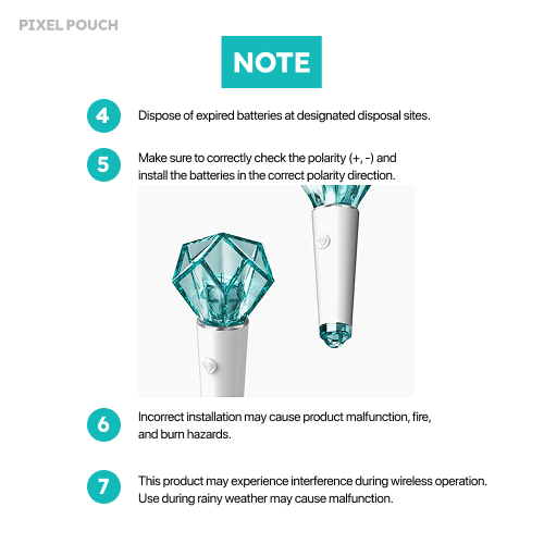 Shinee Official Light Stick Fanlight.