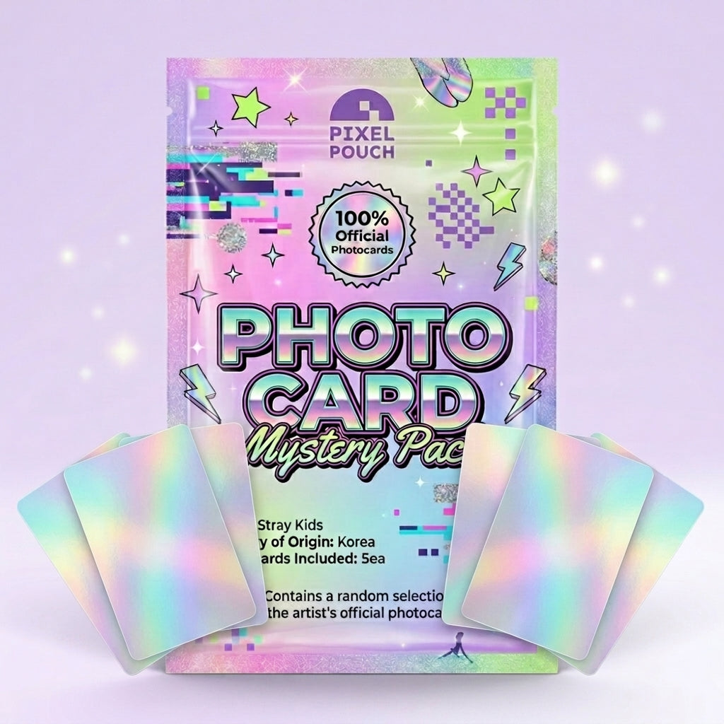 Stray Kids Official Photocard 5-Card Mystery Pack